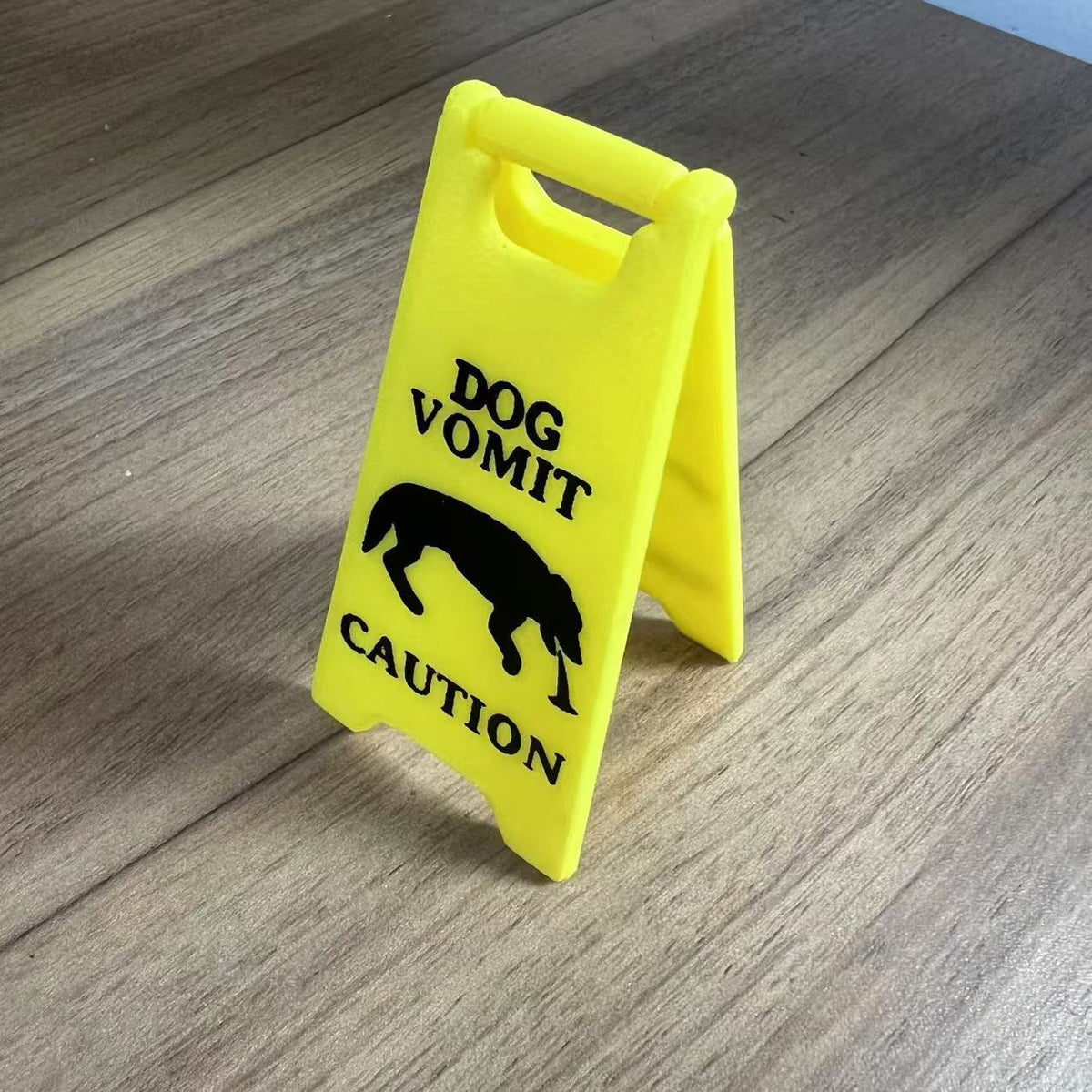 Mini Cat Vomit Sign