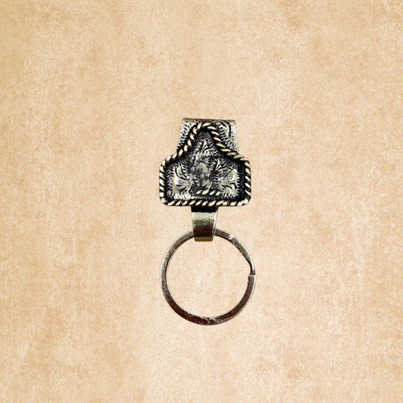 Western Initial Key Clip
