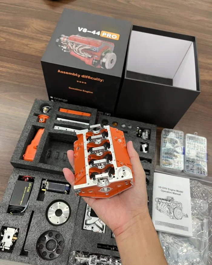 šLast Day Promotion 50% OFF + FREESHIPPINGš„ - Gasoline OHV V8 Small-block Engine Model Kits