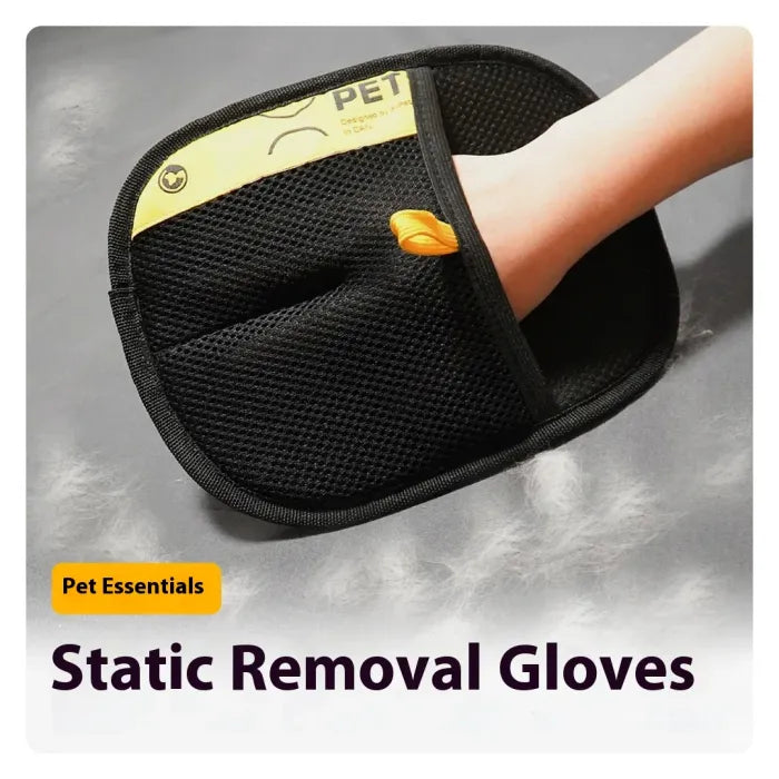 Buy 1 Get 1 Freeš„ Electrostatic Pet Hair Removal Grooming Gloves