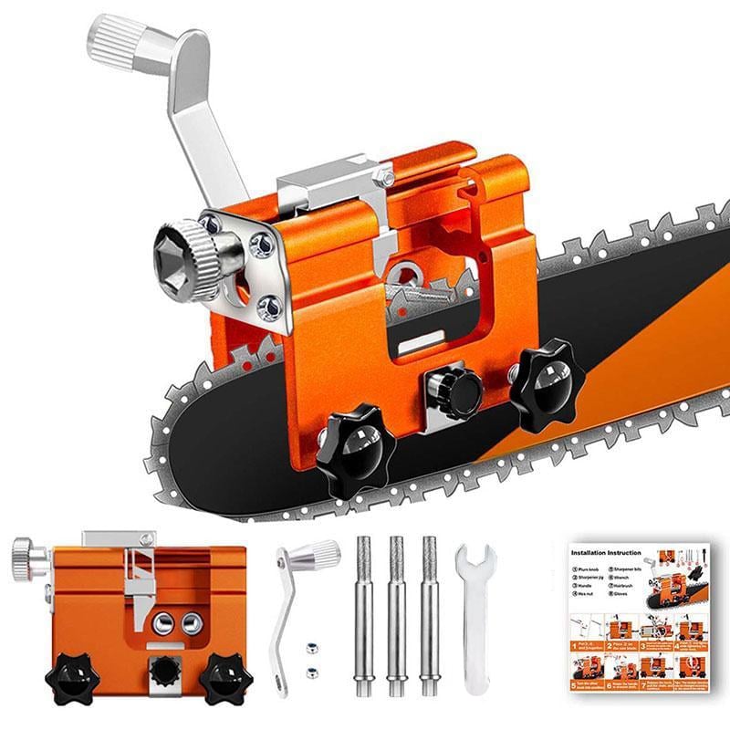 Multipurpose Portable Chain Saw Blade Sharpener