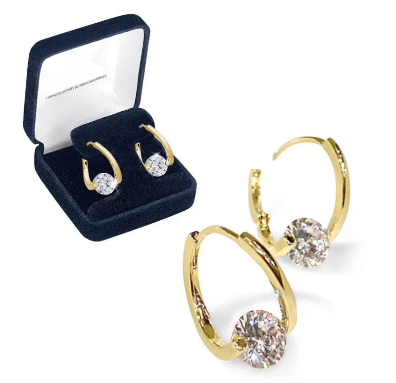 (🔥LAST DAY SALE-66% OFF) Aweiya™ Lymphvity MagneTherapy Germanium Earrings