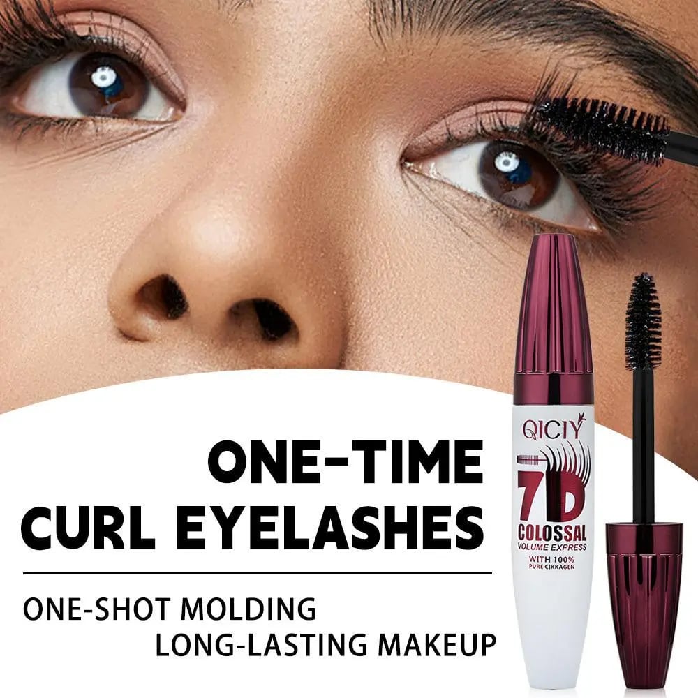 🔥💨Smudge-Proof 7D Waterproof Volume Curling & Lengthening Mascara