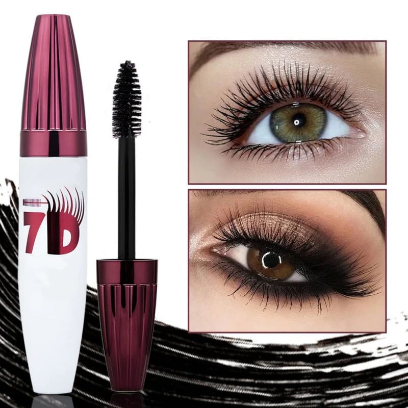 🔥💨Smudge-Proof 7D Waterproof Volume Curling & Lengthening Mascara