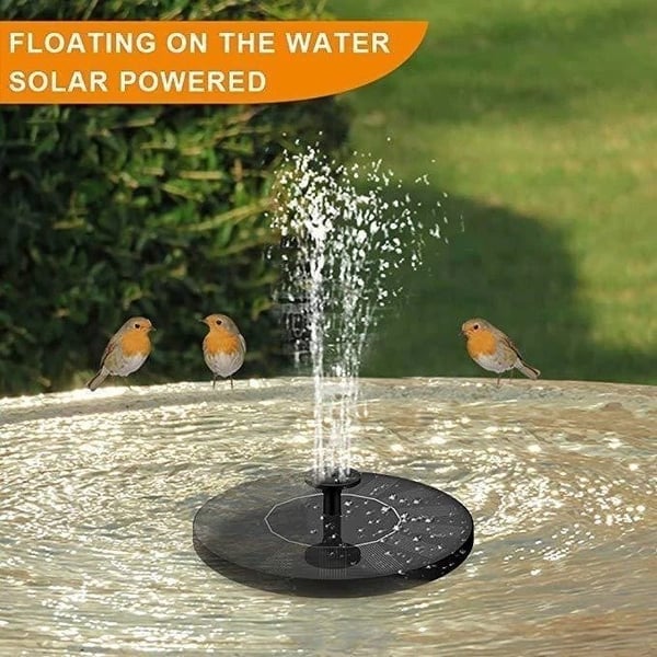 🔥Solar-Powered Birdbath Fountain – Bring Your Garden to Life!