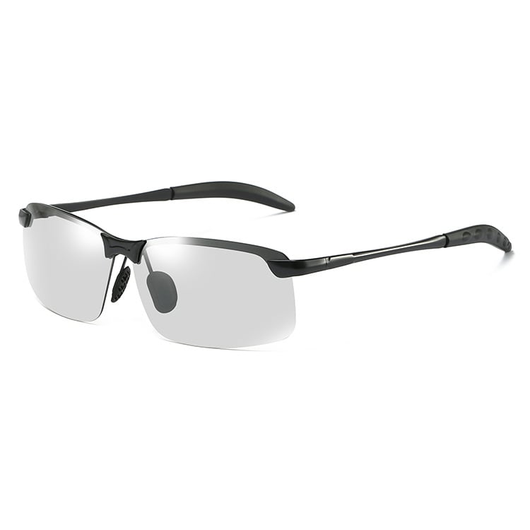 StrollStash™ HD Polarized Photochromic Sunglasses UV400 Protection | Retro Oversized Square | Unisex 2026 Essential