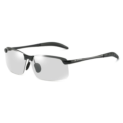 StrollStash™ HD Polarized Photochromic Sunglasses UV400 Protection | Retro Oversized Square | Unisex 2026 Essential