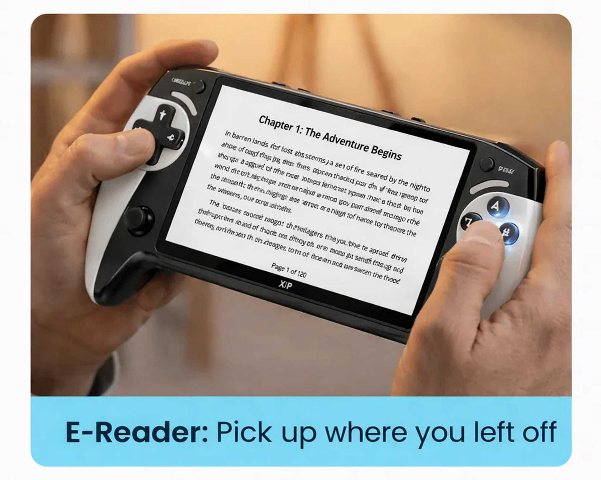 🔥LAST DAY 49% OFF🔥PocketPlay Pro 5.5" HD Handheld - 20,000+ Retro Classics