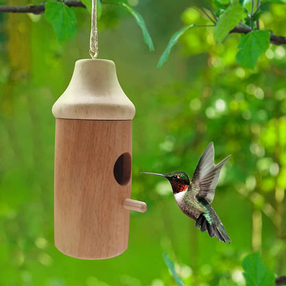 Wooden Hummingbird House (Set 3 Pcs)