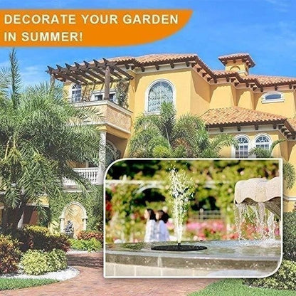🔥Solar-Powered Birdbath Fountain – Bring Your Garden to Life!