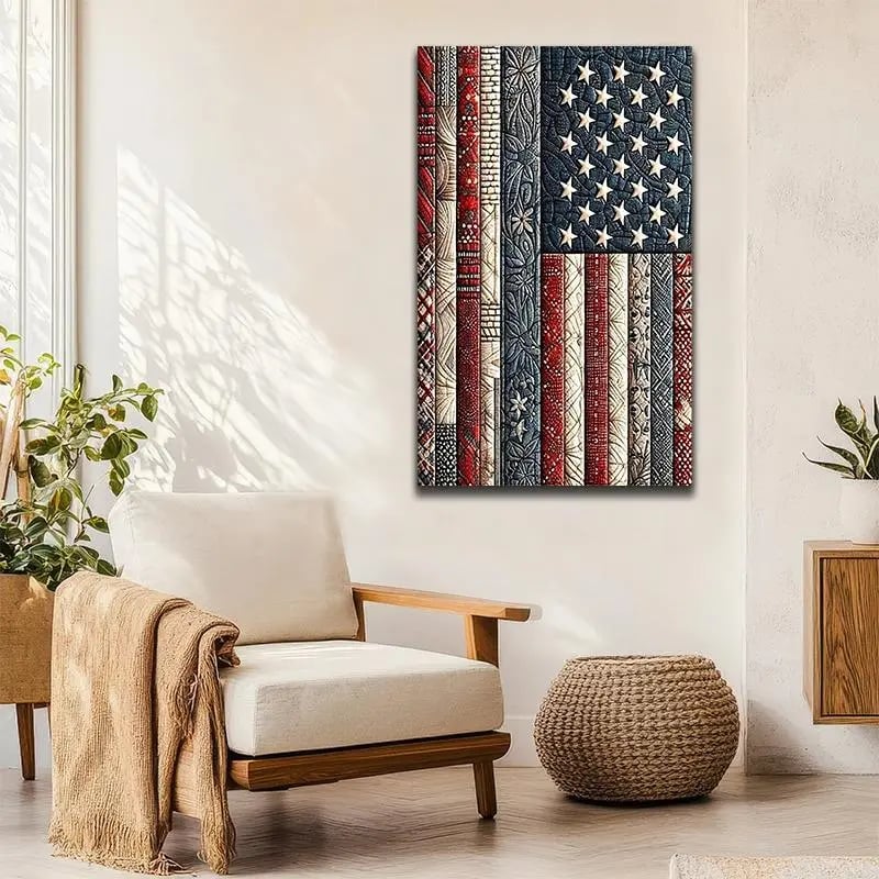 Beginner-Friendly!💎🇺🇸 American Flag DIY 5D Diamond Painting Kit❤️(✨Buy 3 Free Shipping)