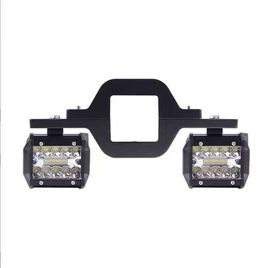 2pcs 4 Inch LED Pods with Tow Hitch Mounting Brackets