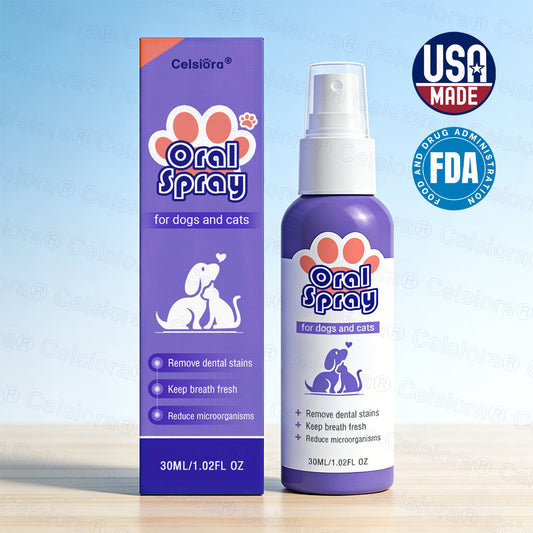 Pet Oral Spray ✅ Freshen Breath, Remove Tartar & Promote gum regeneration, stabilize teeth 🦷