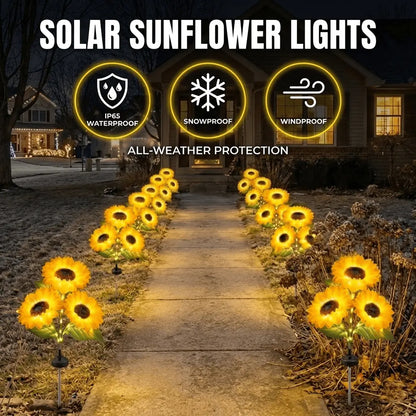 🌻Mother's Day Sale 49% OFF- 🌞Solar LED Sunflower Garden Lights