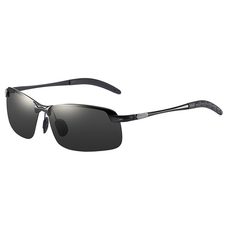 StrollStash™ HD Polarized Photochromic Sunglasses UV400 Protection | Retro Oversized Square | Unisex 2026 Essential