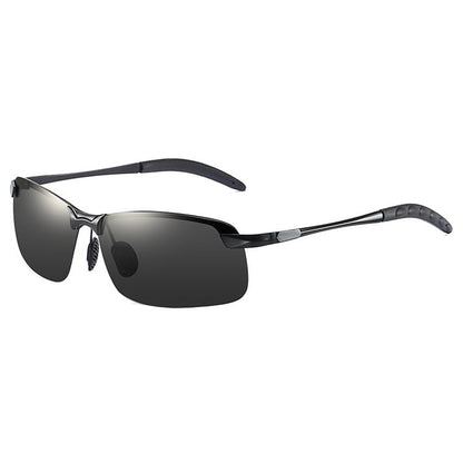 StrollStash™ HD Polarized Photochromic Sunglasses UV400 Protection | Retro Oversized Square | Unisex 2026 Essential