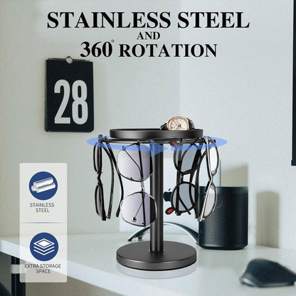 360° Rotating Glasses Stand