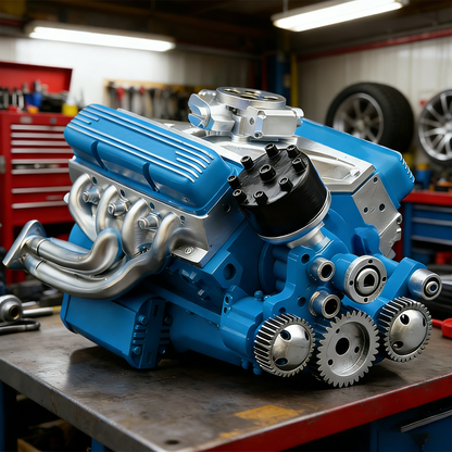 🎉Last Day Promotion 50% OFF + FREESHIPPING🔥 - Gasoline OHV V8 Small-block Engine Model Kits