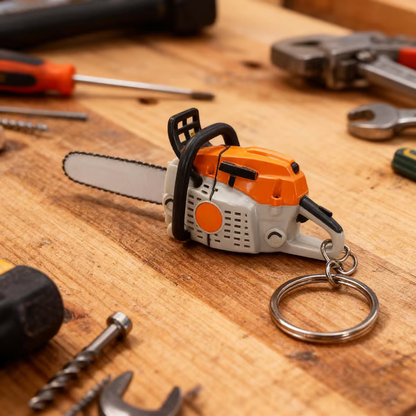 🔥LAST DAY 49% OFF🔧 Chainsaw Keychain | Portable Chainsaw Key Ring