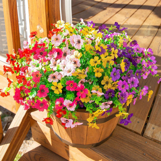 ⚡50K+ SOLD!💥Only $1.98Last Day Promotion!🌺UV Resistant Colorful Artificial Flower