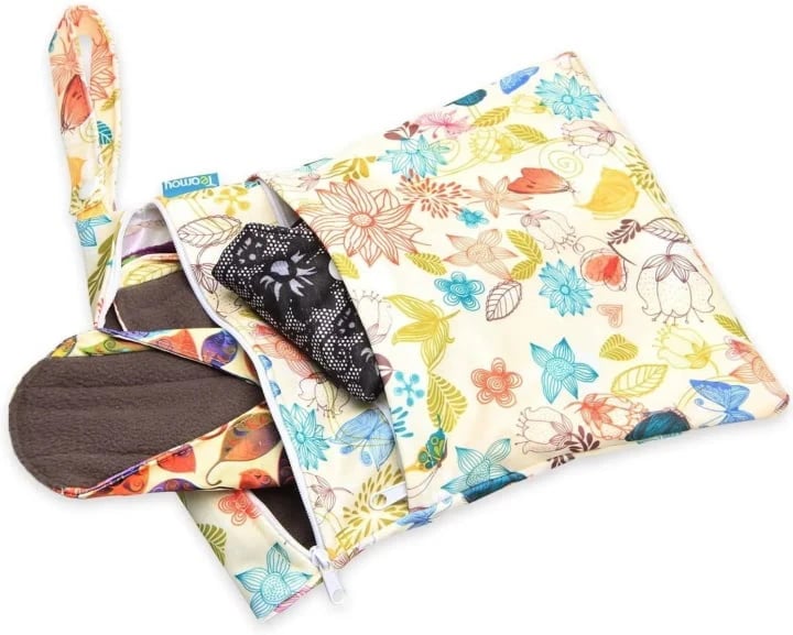 💖Reusable pads that can be used for at least 4 years (Random color)