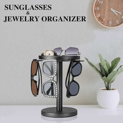 360° Rotating Glasses Stand