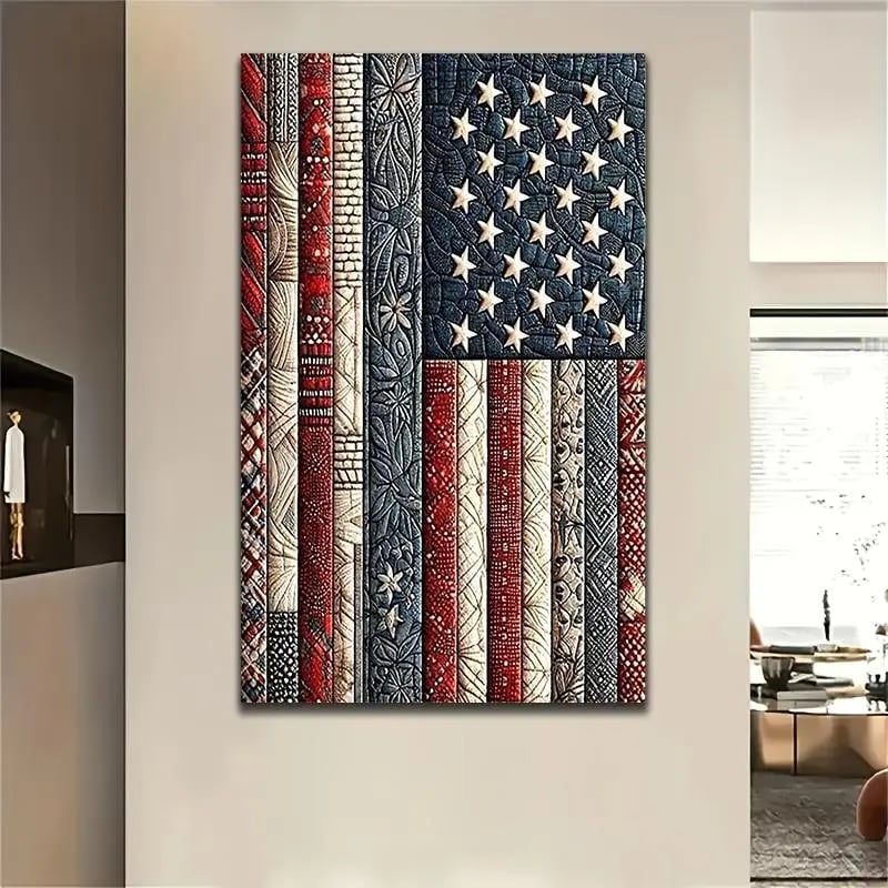 Beginner-Friendly!💎🇺🇸 American Flag DIY 5D Diamond Painting Kit❤️(✨Buy 3 Free Shipping)