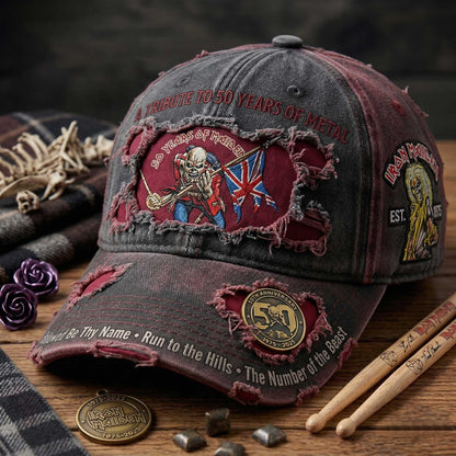 Iron Maiden 50th Anniversary Tribute Cap