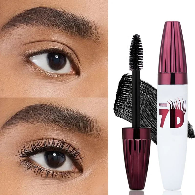 🔥💨Smudge-Proof 7D Waterproof Volume Curling & Lengthening Mascara