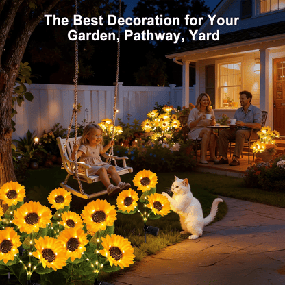 🌻Mother's Day Sale 49% OFF- 🌞Solar LED Sunflower Garden Lights