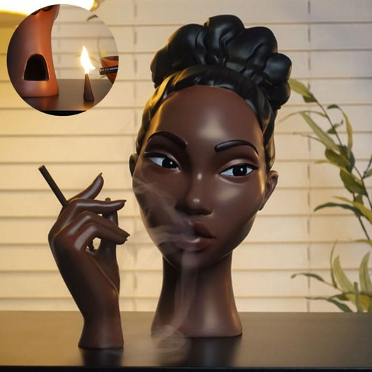 🔥49% OFF 🔥Head Incense Burner Black Woman