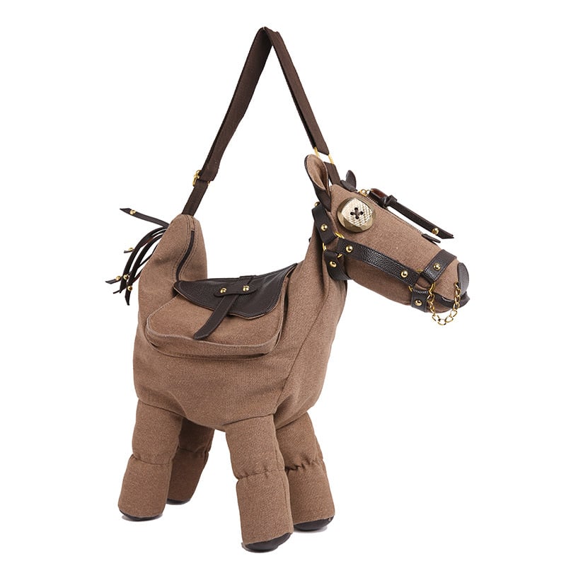 🐴✨ Unique Horse-Shaped Shoulder Bag