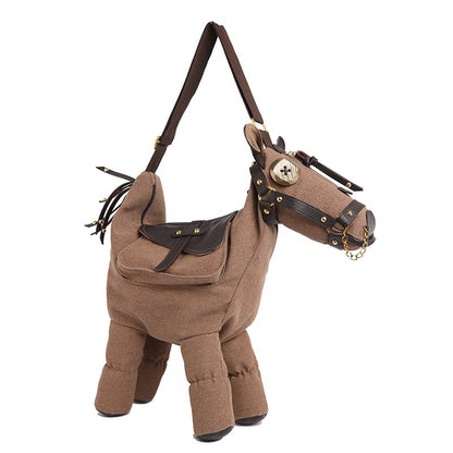 🐴✨ Unique Horse-Shaped Shoulder Bag