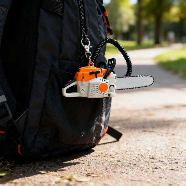 🔥LAST DAY 49% OFF🔧 Chainsaw Keychain | Portable Chainsaw Key Ring