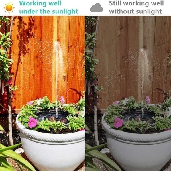 🔥Solar-Powered Birdbath Fountain – Bring Your Garden to Life!