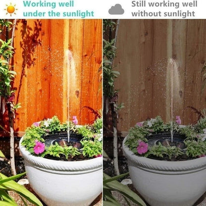 🔥Solar-Powered Birdbath Fountain – Bring Your Garden to Life!