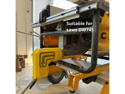 🔥LAST DAY 50% OFF - 🛠️Table Saw Dust Extraction Adapter Vacuum-Free Gravity Dust Collection, Bucket-Ready, Zero-Cleanup Design