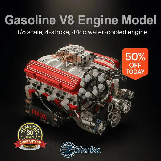 🎉Last Day Promotion 50% OFF + FREESHIPPING🔥 - Gasoline OHV V8 Small-block Engine Model Kits