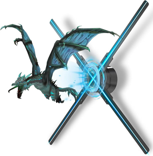 🎉 Hot Sale 🔥 3D Hologram LED Fan Projector - Create Your Own Personalized 3D Visual Display😍