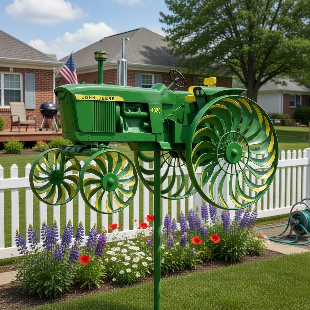 🔥Last Day 49% OFF -John Deere Garden Wind Spinner