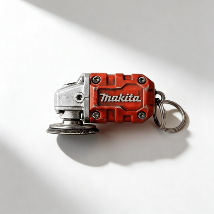 🛠️2-in-1 Makita-Inspired Mini Grinder Keychain: On-the-Go Smoothing Tool + Tool Enthusiast Collectible