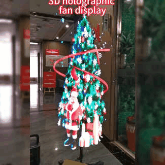 🎉 Hot Sale 🔥 3D Hologram LED Fan Projector - Create Your Own Personalized 3D Visual Display😍