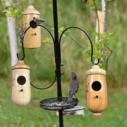 Wooden Hummingbird House (Set 3 Pcs)
