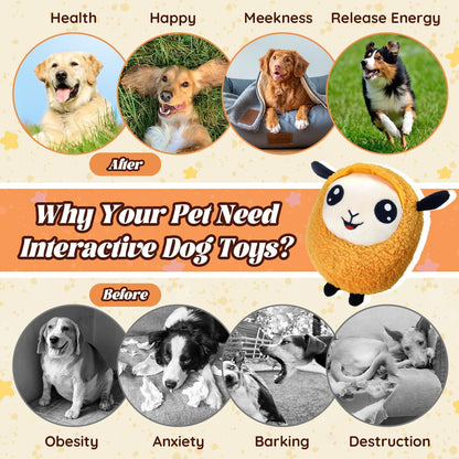 Smart Interactive Dog Ball | Automatic Moving Toy That Keeps Your Dog Busy