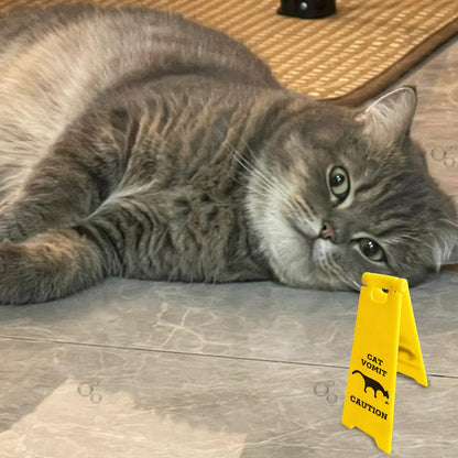 Mini Cat Vomit Sign