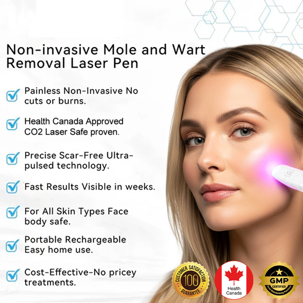 ✨All-in-One CO₂ Laser Eraser Pen | Removes Moles, Warts, Skin Flaws & Pigmentation