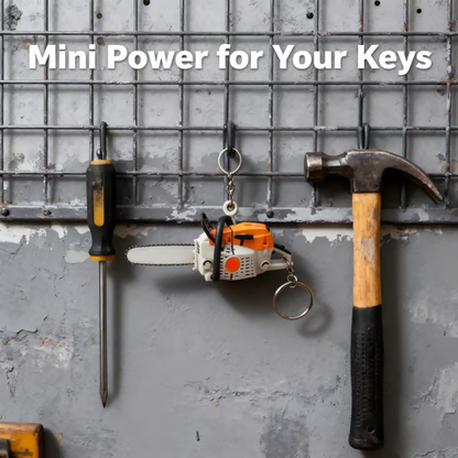 🔥LAST DAY 49% OFF🔧 Chainsaw Keychain | Portable Chainsaw Key Ring