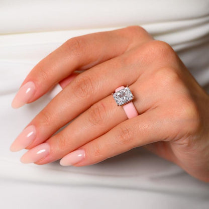🔥Buy 1 Get 1 Free🔥 Aweiya  Silicone Ring – Emerald Cut CZ | Patent-Pending Design