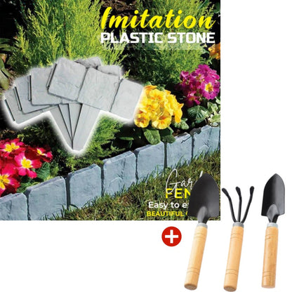 🌿✨ 50% OFF! Looks Real Stone💥Imitation Stone Garden Fence