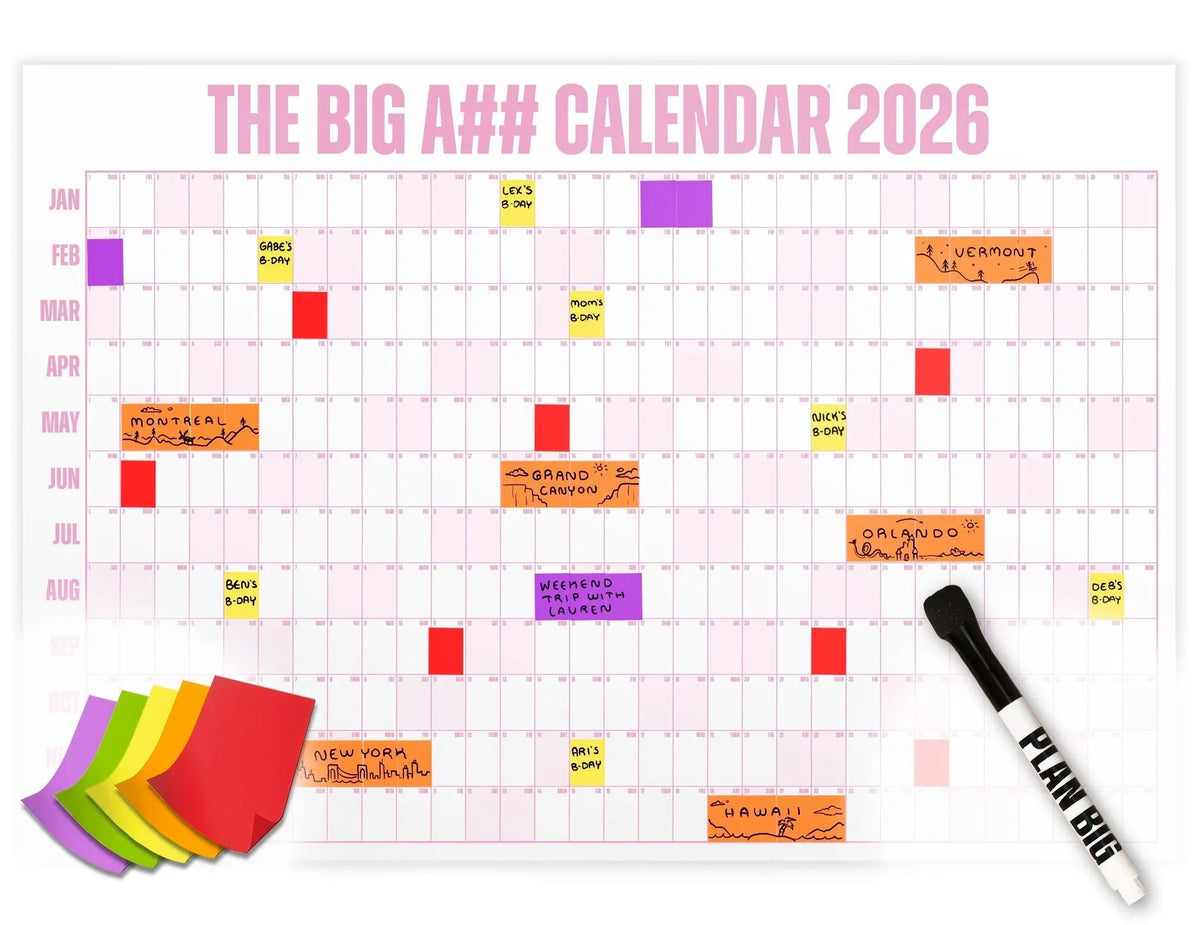 The Big Bright Calendar Kit 2026 📅